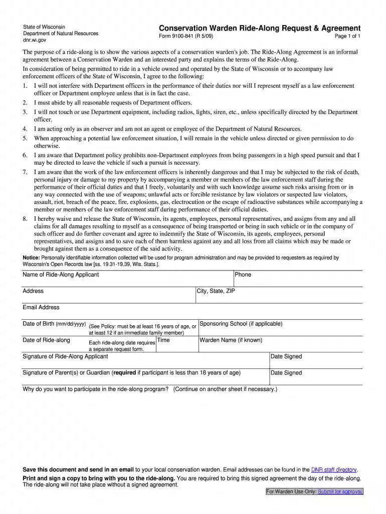 dnr ride along Preview on Page 1