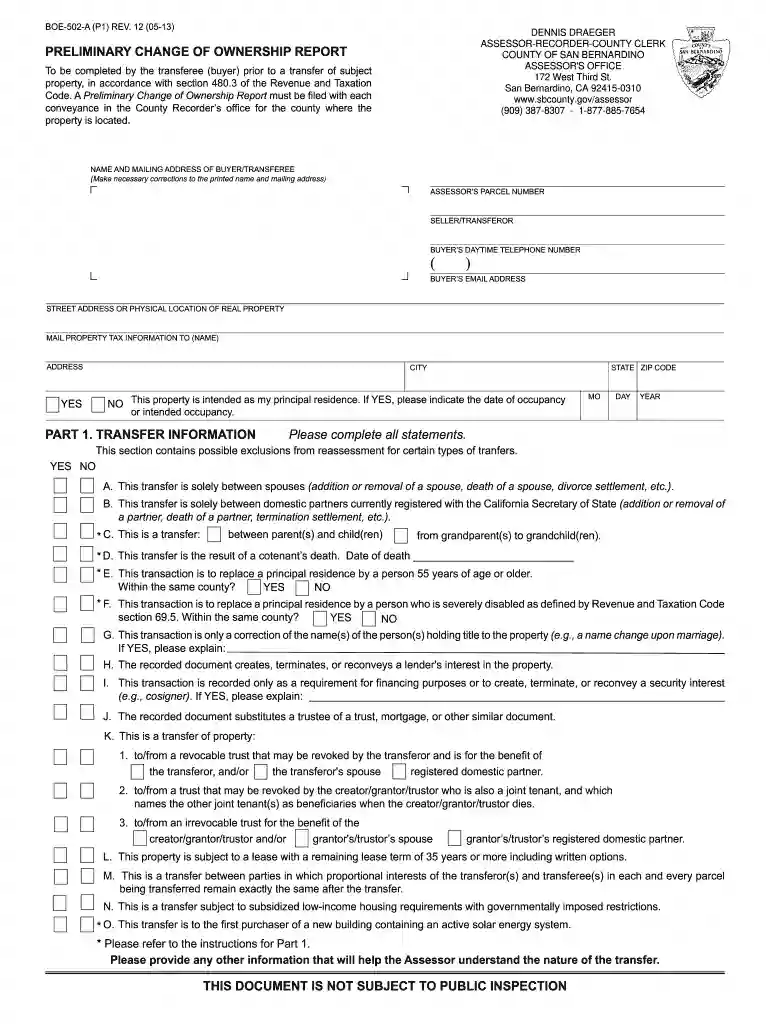 san bernardino pcor Preview on Page 1