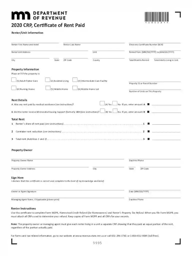 renters rebate Preview on Page 1