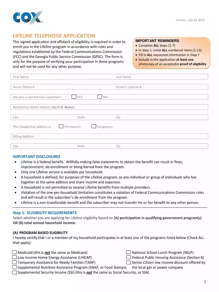 californialifeline com renewal login Preview on Page 1