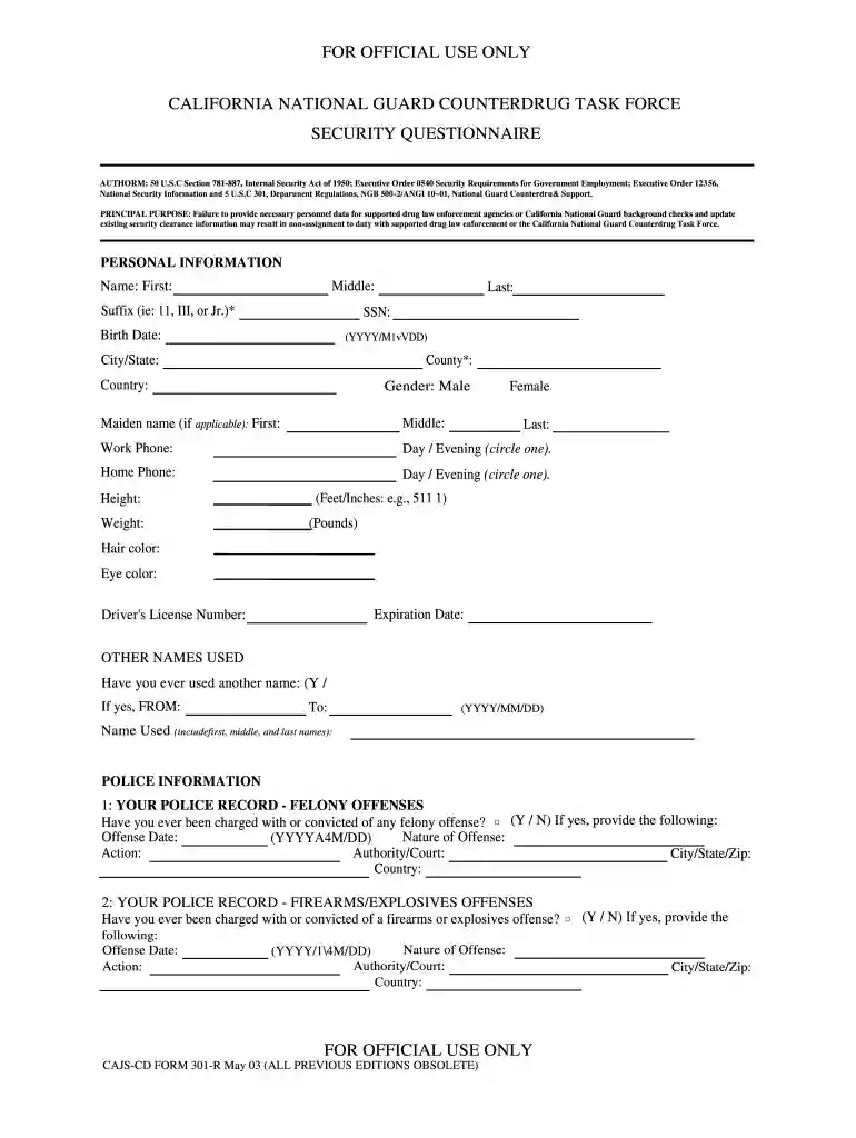 ca cajscd r guard online Preview on Page 1