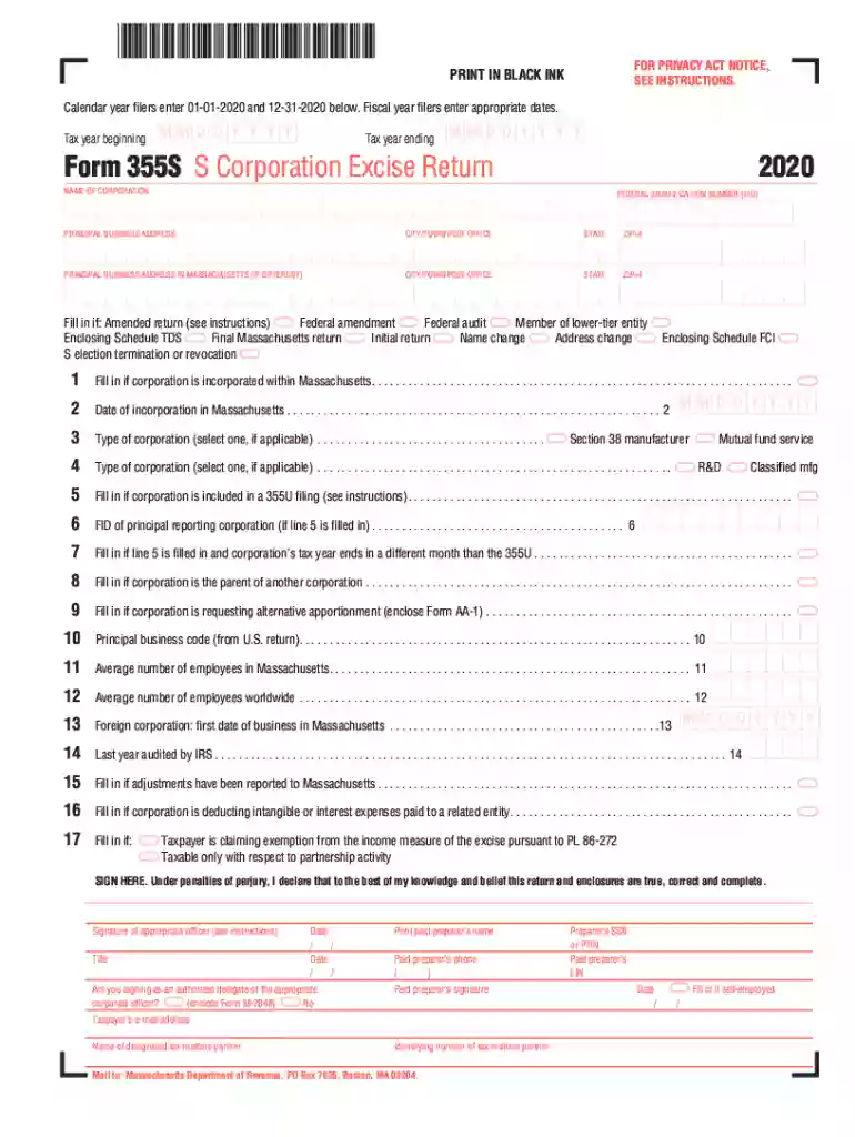 form 355s Preview on Page 1
