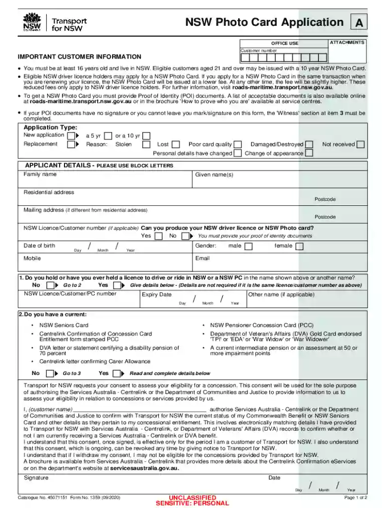 nsw photo card Preview on Page 1