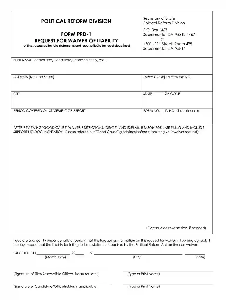 state of california forms Preview on Page 1