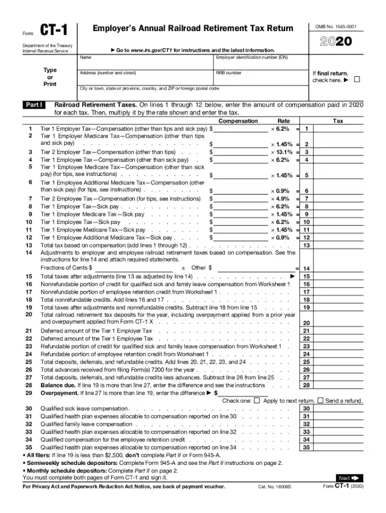 ct 1 form Preview on Page 1