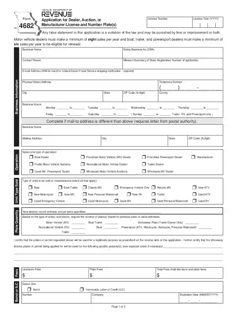 missouri 4682 revenue Preview on Page 1