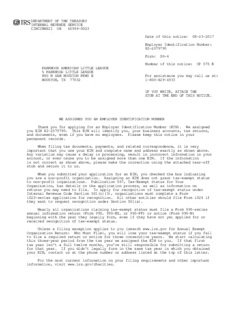 Ein Assignment Letter - Fill Online, Printable, Fillable Preview on Page 1