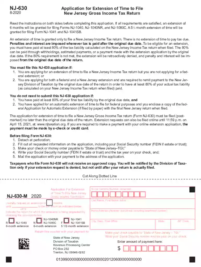 jersey application filed form Preview on Page 1