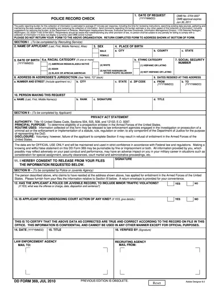 369 police code Preview on Page 1