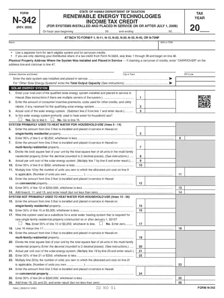 form n 342 instructions Preview on Page 1