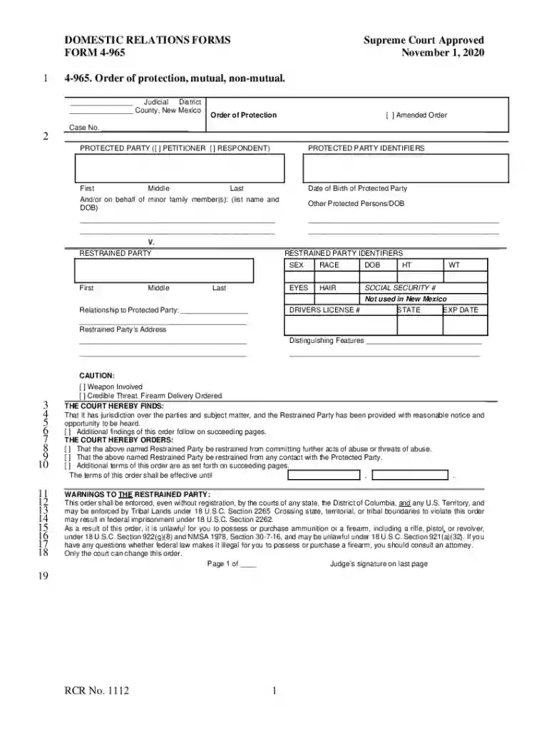 Forms LibraryDomestic Relations Court of Clermont County Preview on Page 1