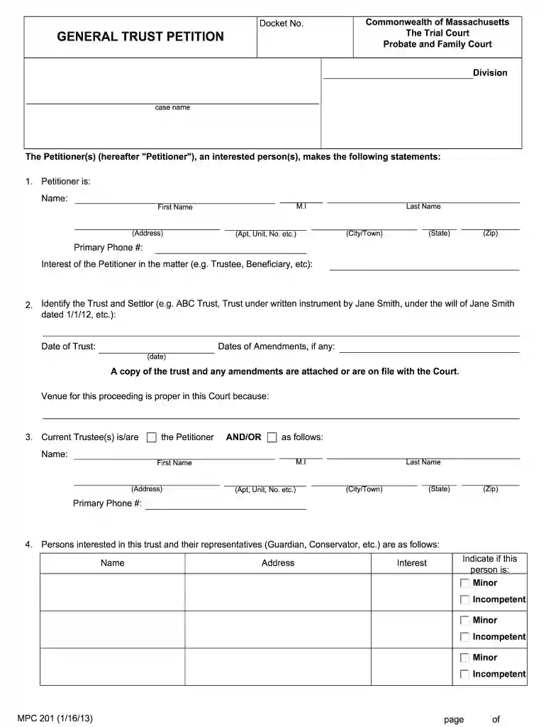 mupc forms Preview on Page 1