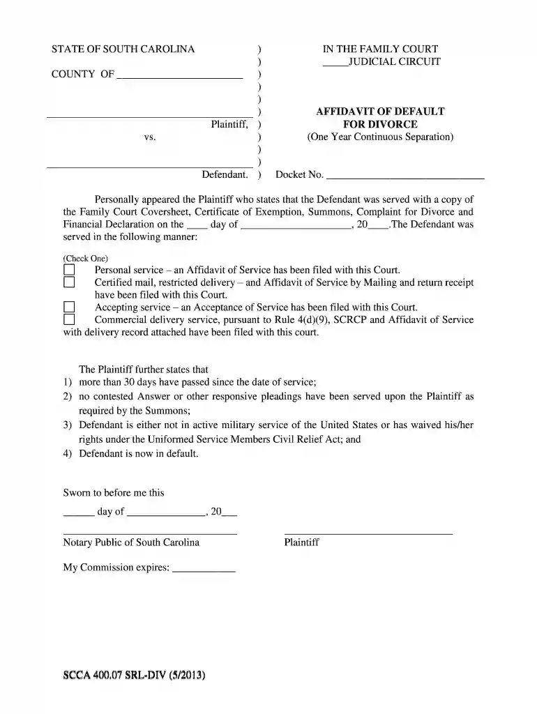 how to write an affidavit for family court Preview on Page 1