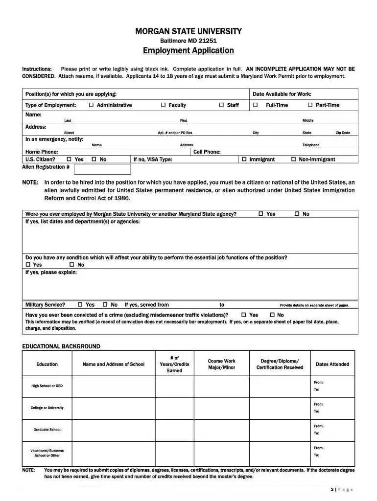 morgan state research Preview on Page 1