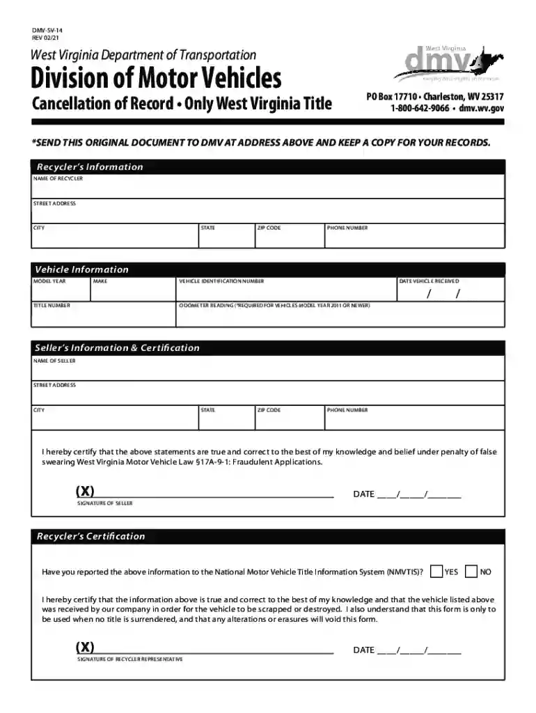 how to get a title for a trailer without title in wv Preview on Page 1
