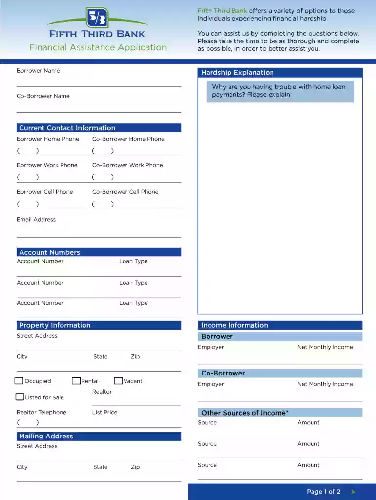 fifth third bank auto loan Preview on Page 1