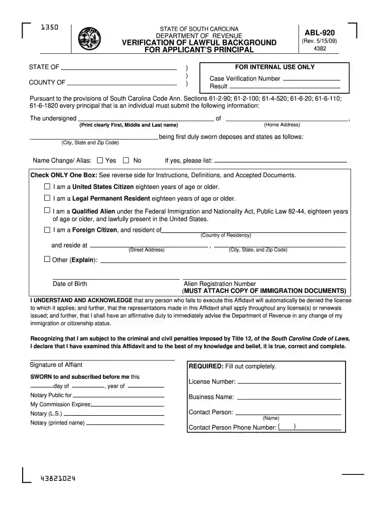 abl 920 Preview on Page 1