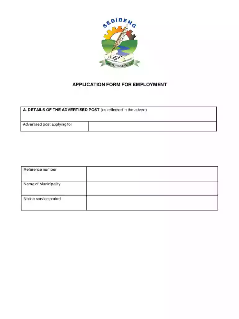 20170711APPLICATION FORM FOR EMPLOYMENT Preview on Page 1