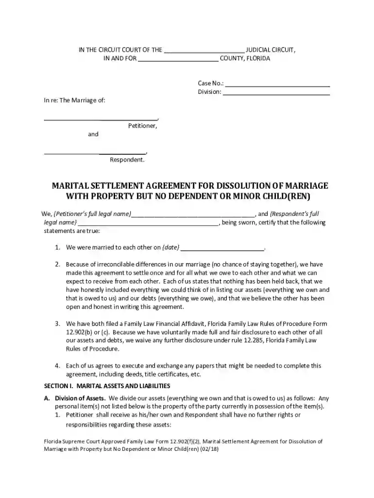 florida 12 902 f form Preview on Page 1