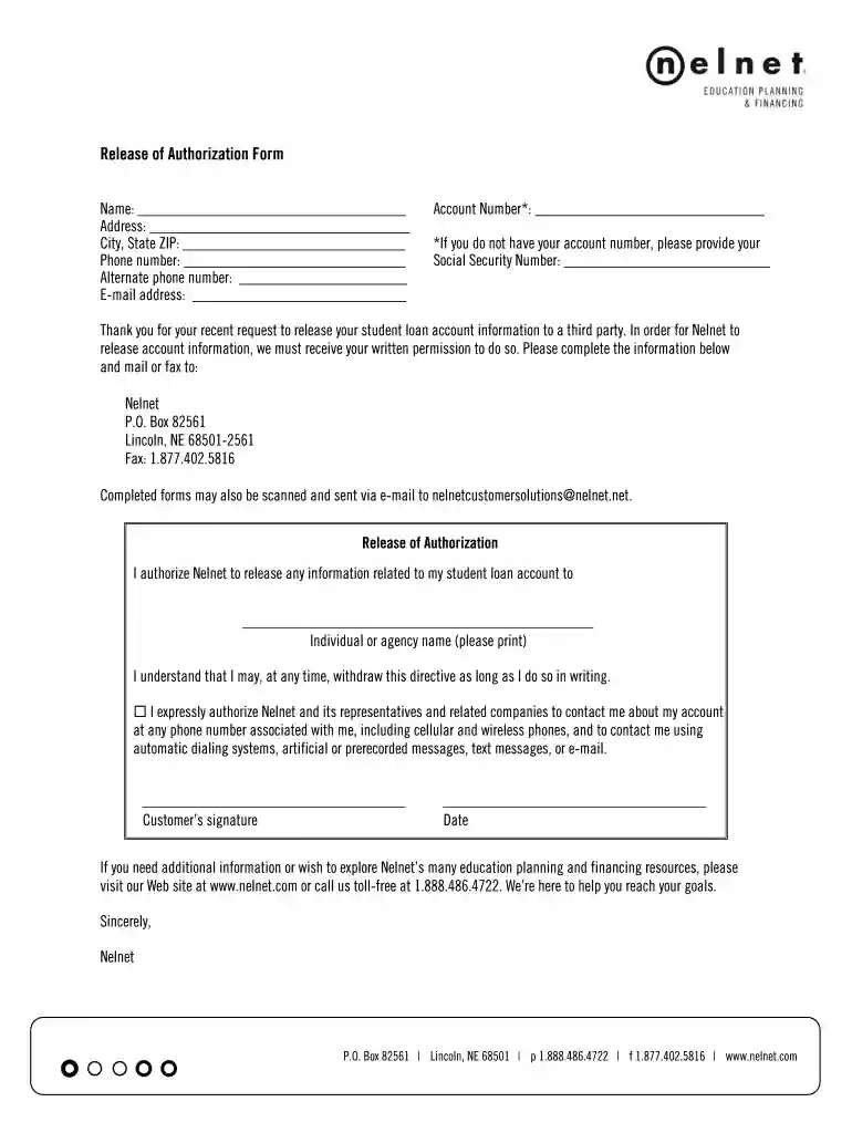 nelnet phone number Preview on Page 1