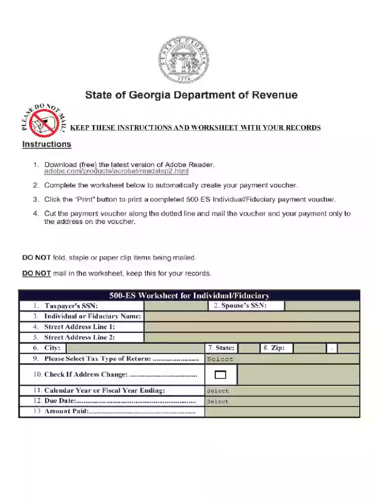 georgia estimated tax payments 2021 Preview on Page 1