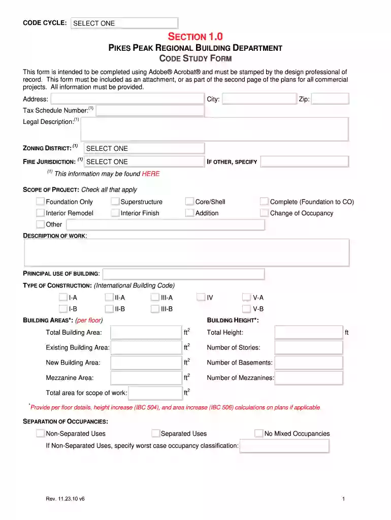 pikes peak building permit search Preview on Page 1