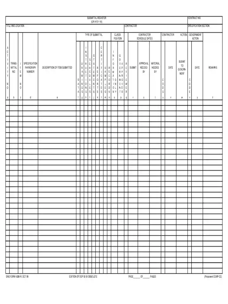 eng form 4288 r Preview on Page 1