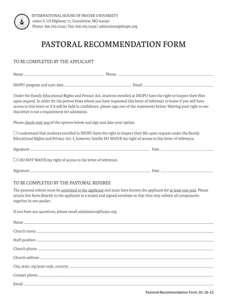 church testimonial letter sample pdf Preview on Page 1