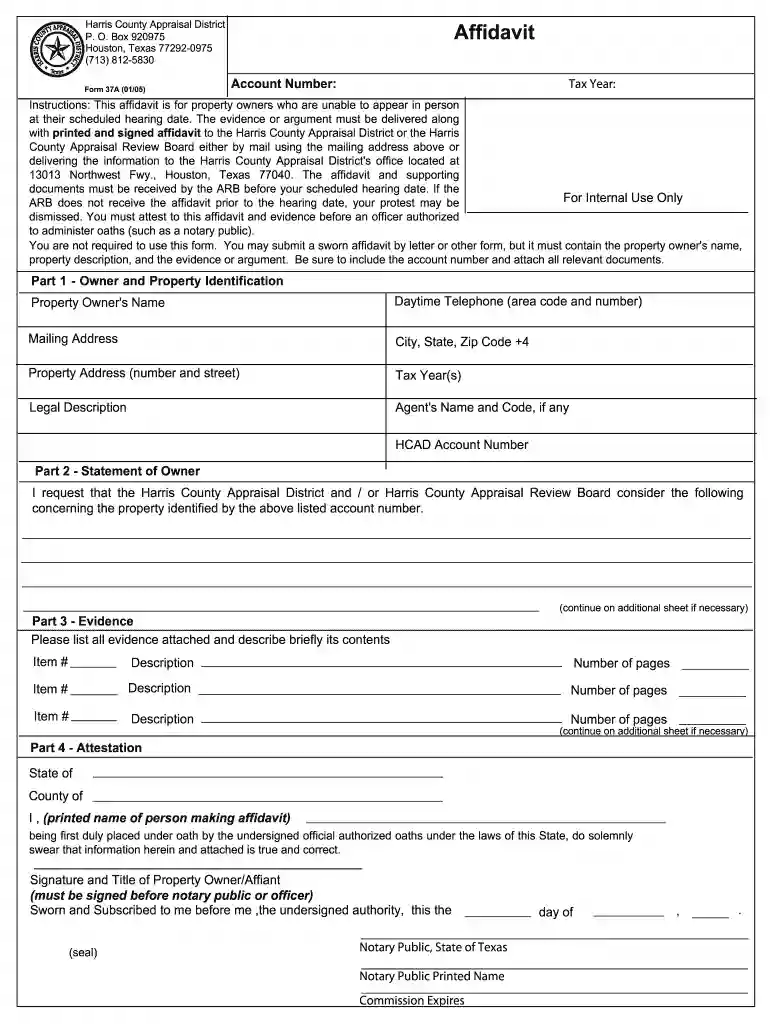 hcad popular forms Preview on Page 1