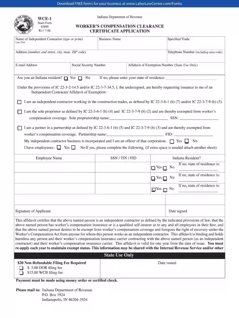 wcb clearance certificate Preview on Page 1