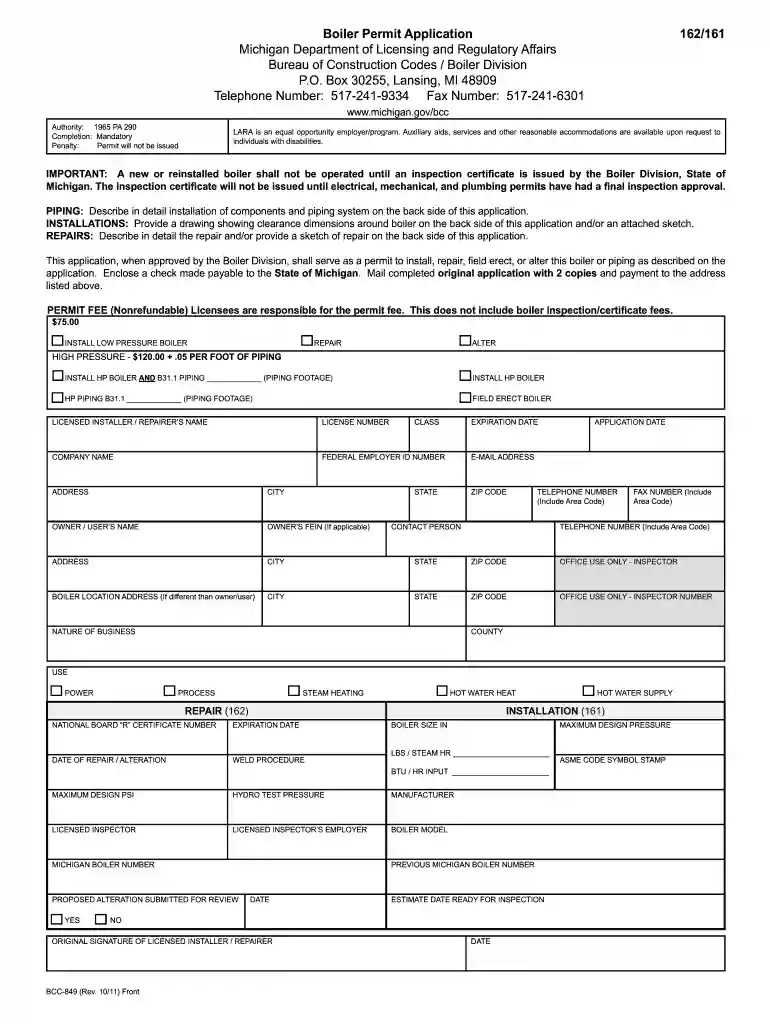 csd 1 form michigan Preview on Page 1