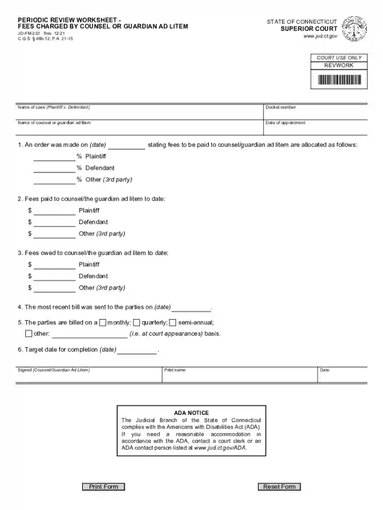 periodic review form Preview on Page 1
