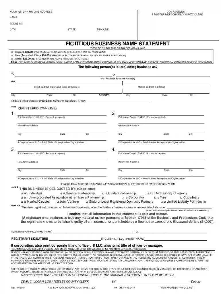 affidavit of identity form california Preview on Page 1