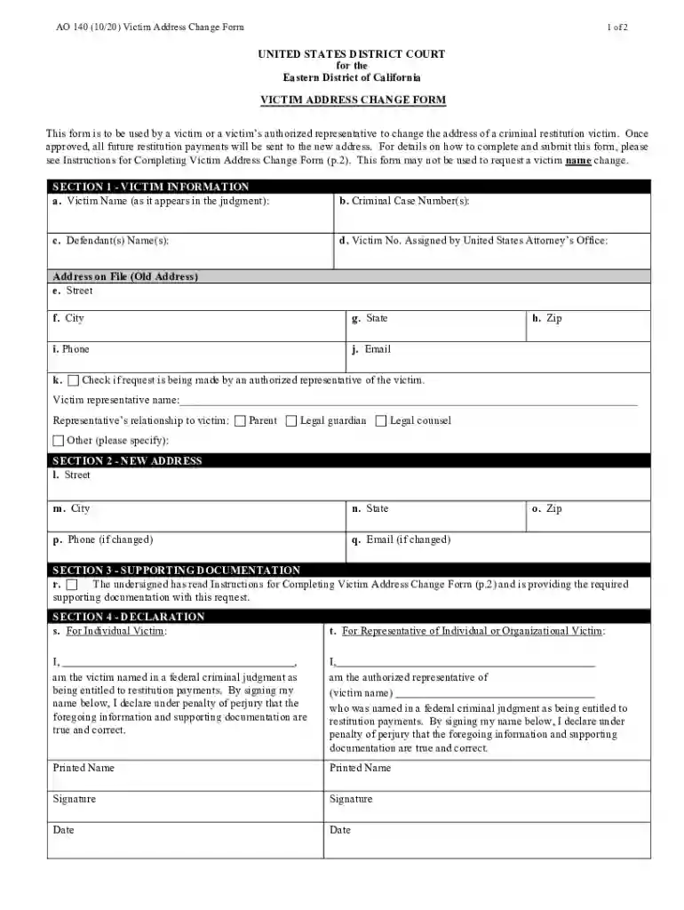 washington dc change of address Preview on Page 1