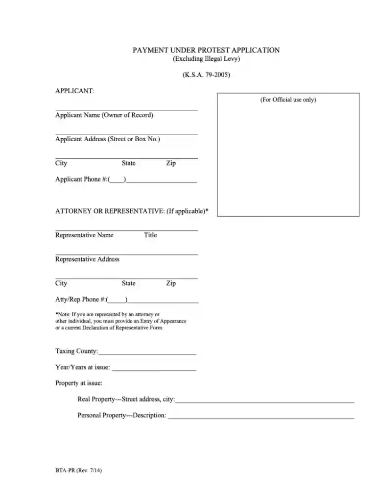 payment under protest letter sample Preview on Page 1