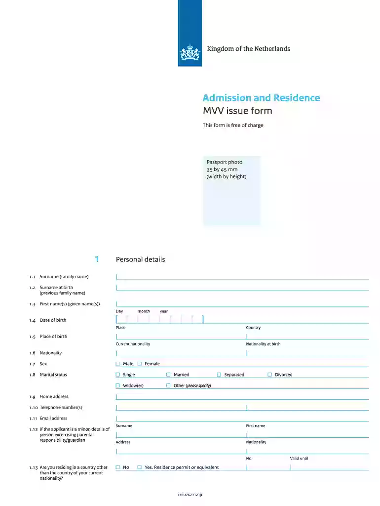 how to fill mvv issue form Preview on Page 1