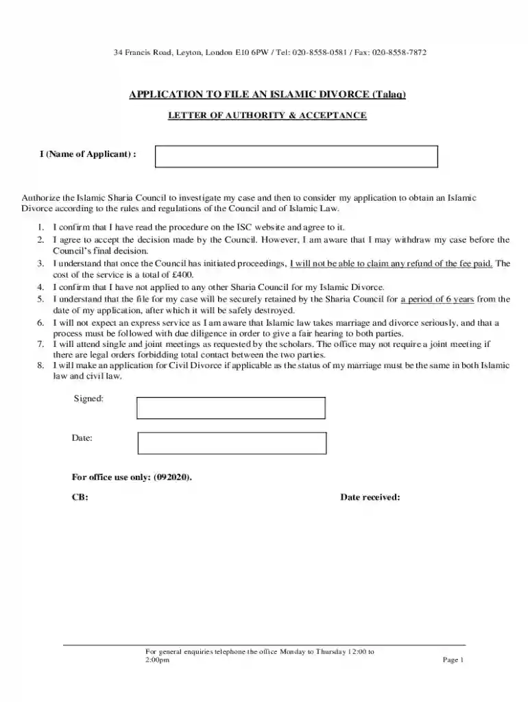 muslim divorce papers pdf download Preview on Page 1