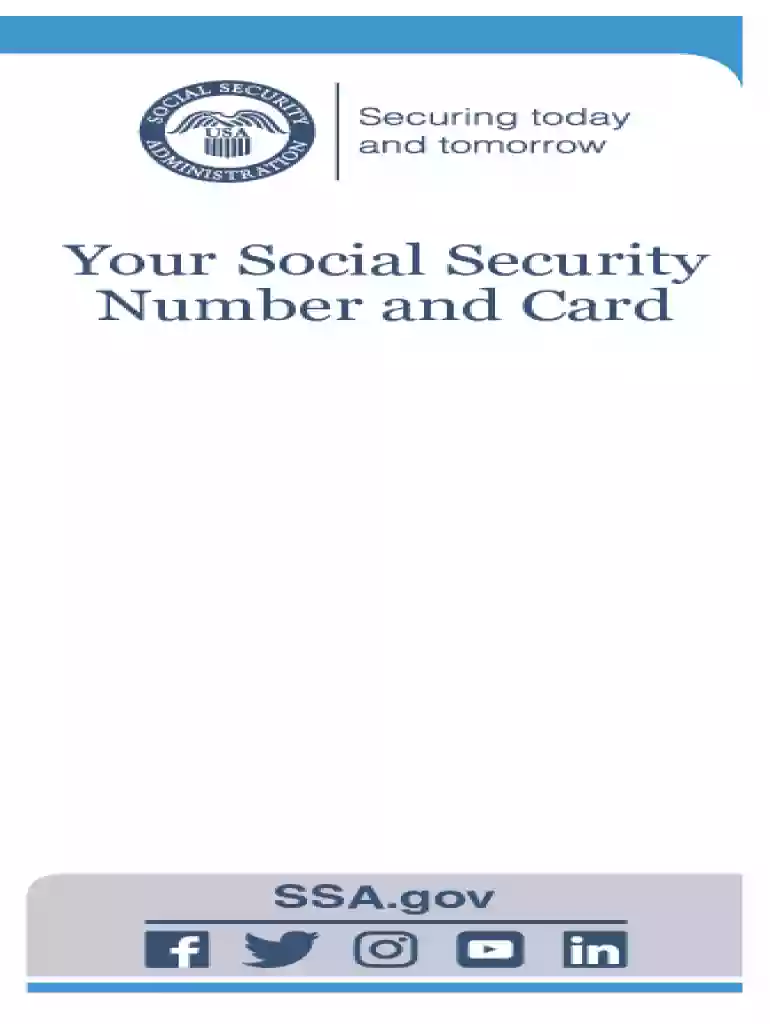 social security phone number Preview on Page 1