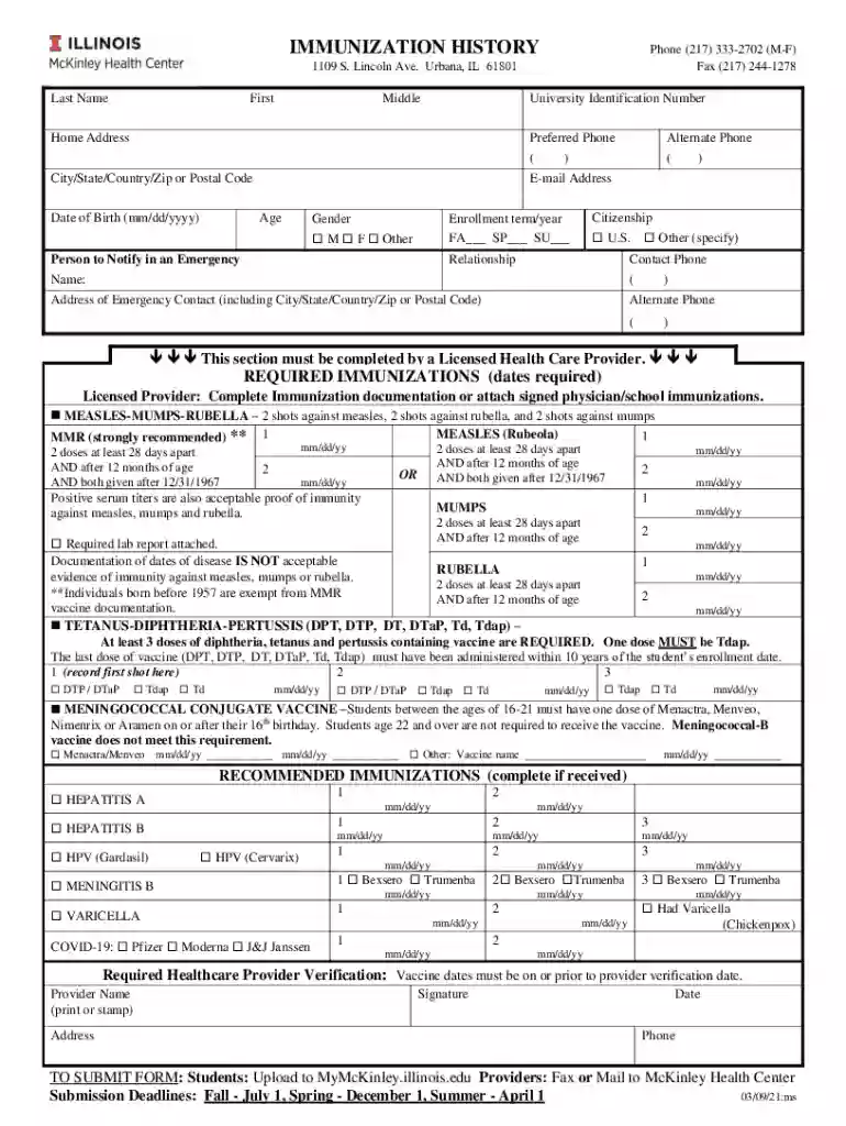 mckinley immunization Preview on Page 1