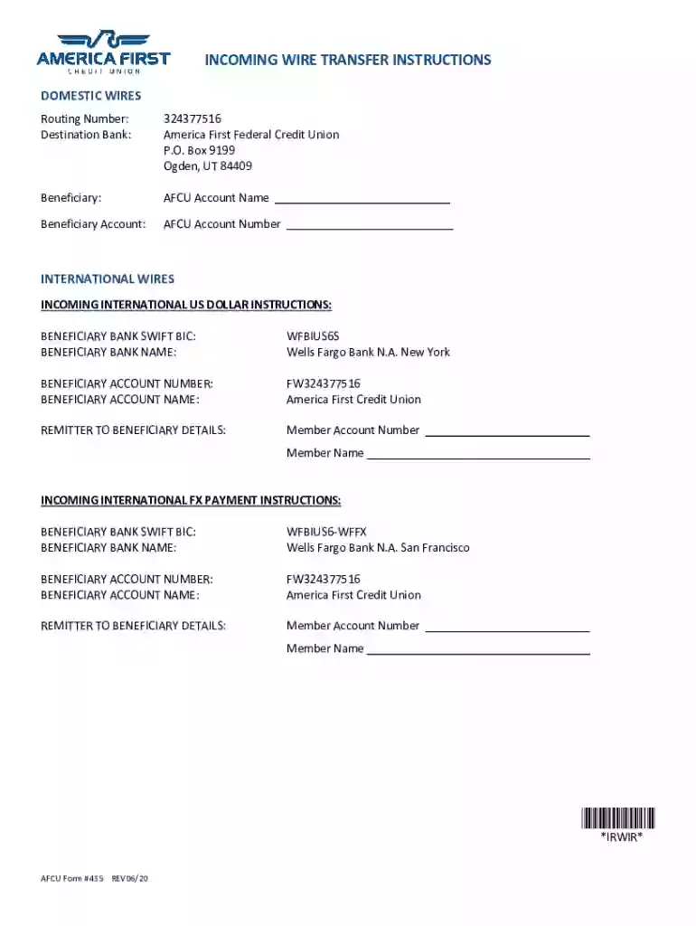 afcu routing number Preview on Page 1