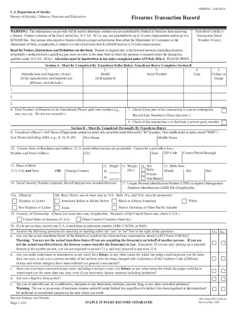 atf 4473 pdf Preview on Page 1