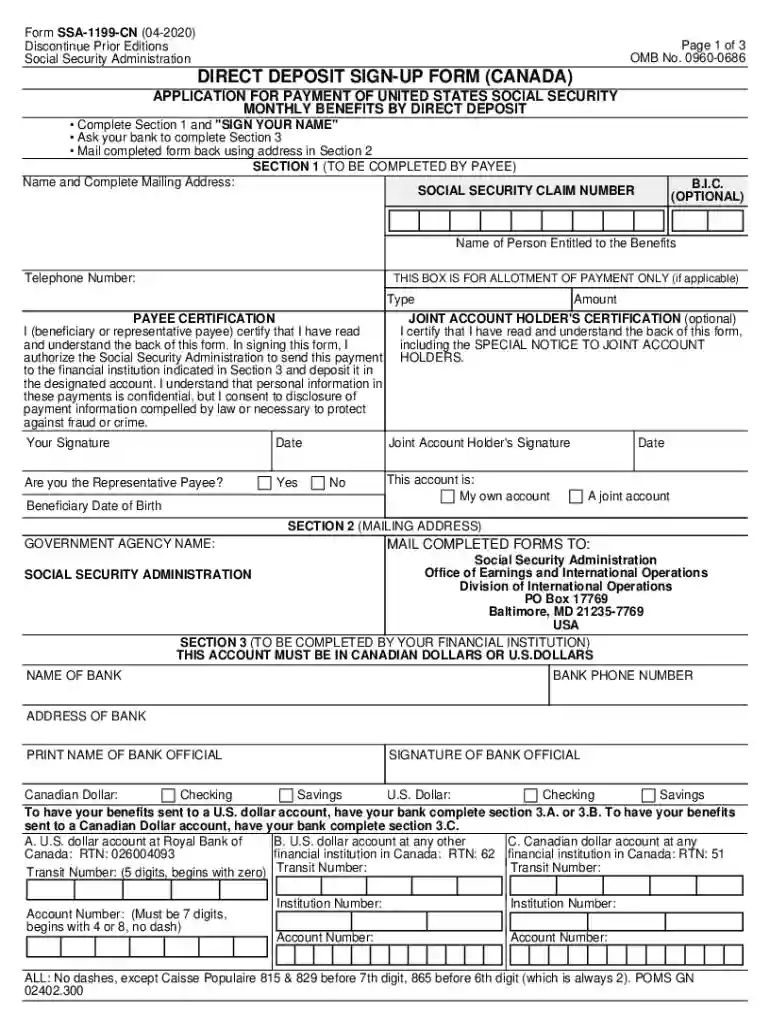 ecomp direct deposit form Preview on Page 1