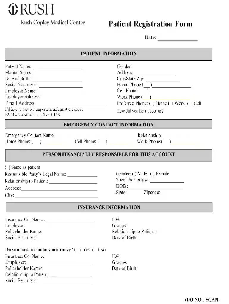 rush hospital doctors note Preview on Page 1