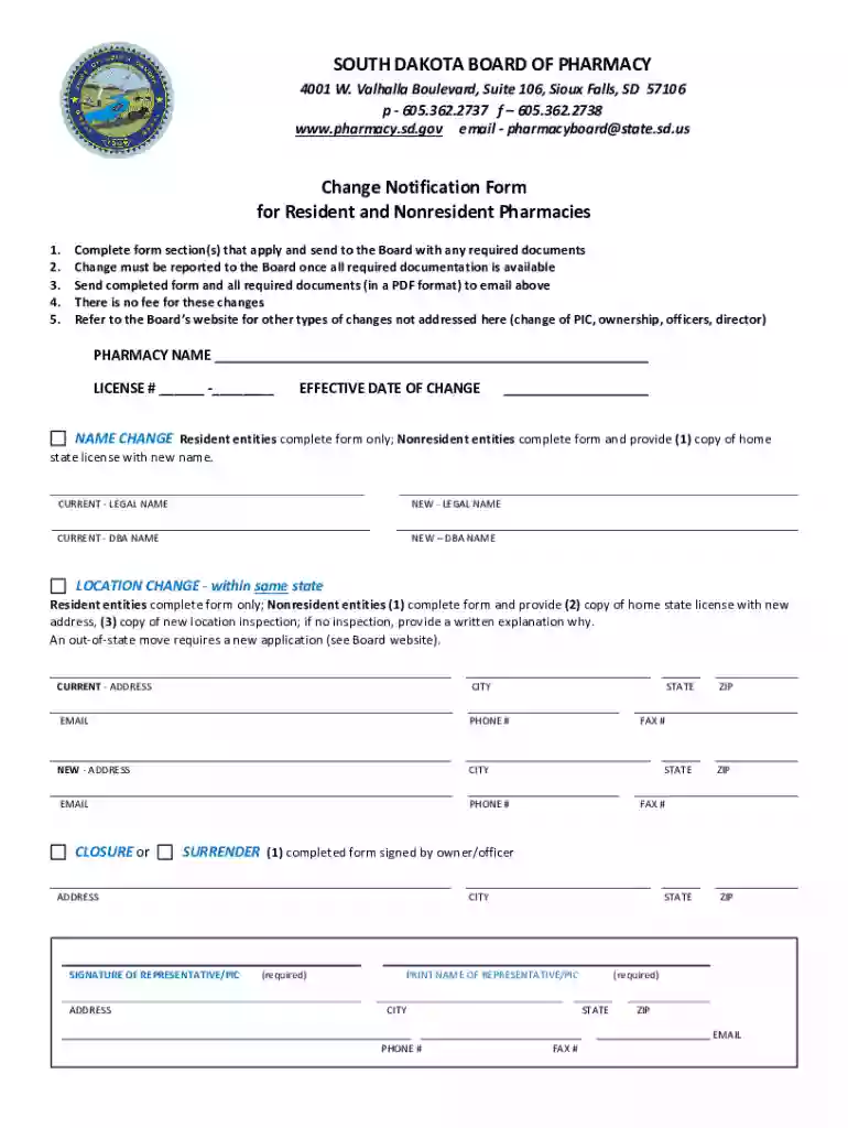 Pharmacy Board 4001 W Valhalla Blvd Sioux Falls, SD Drug Preview on Page 1
