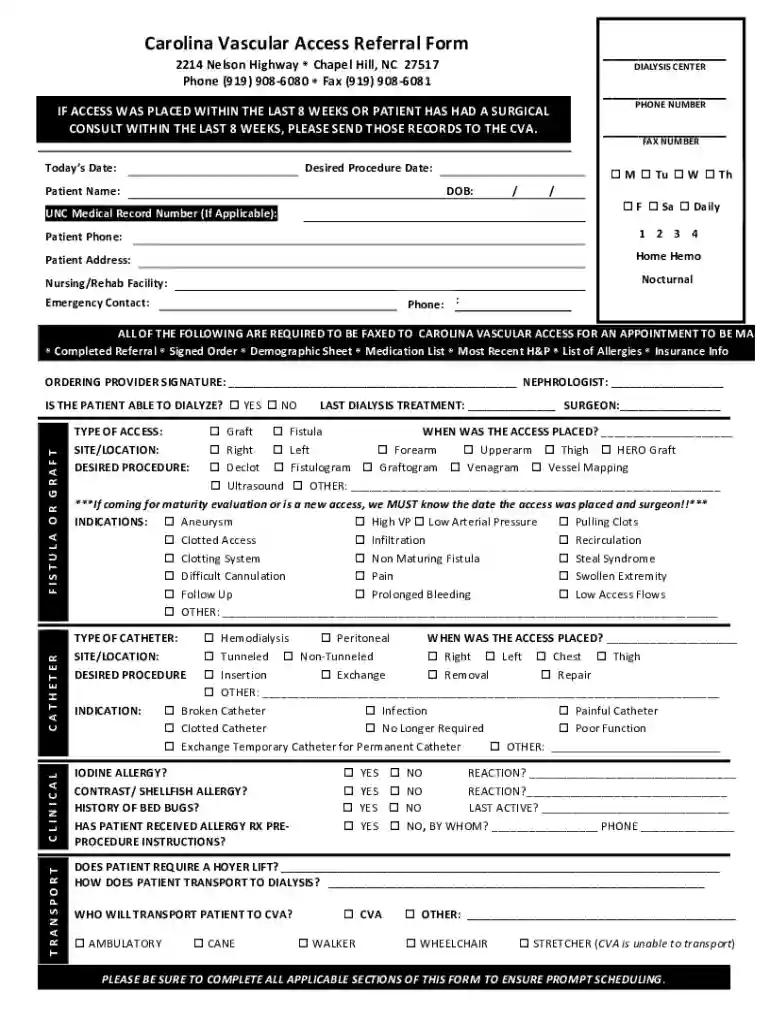 Referral Form Updated July 2019 Preview on Page 1