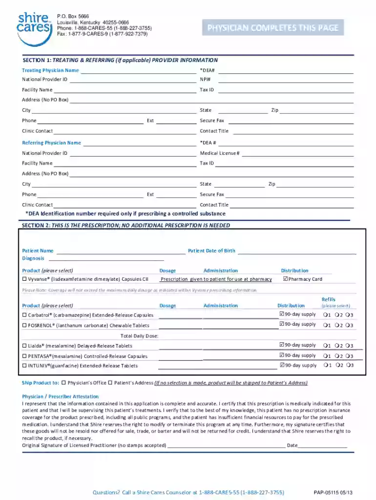 shire cares vyvanse coupon Preview on Page 1
