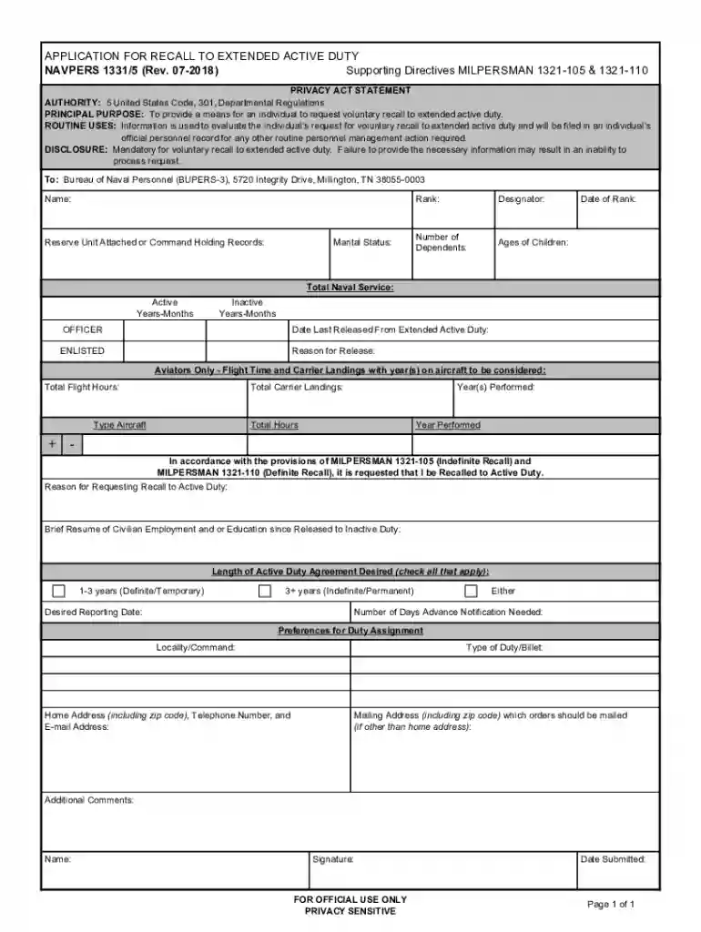 form 1331 Preview on Page 1