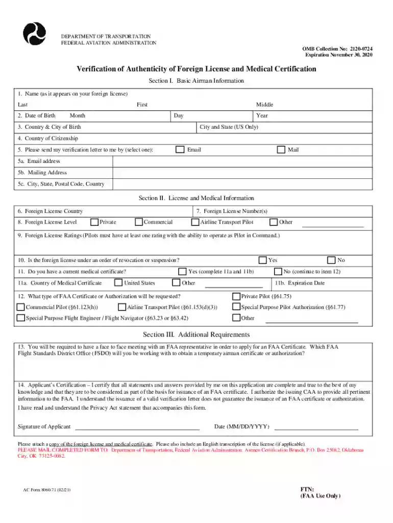 faa license verification Preview on Page 1