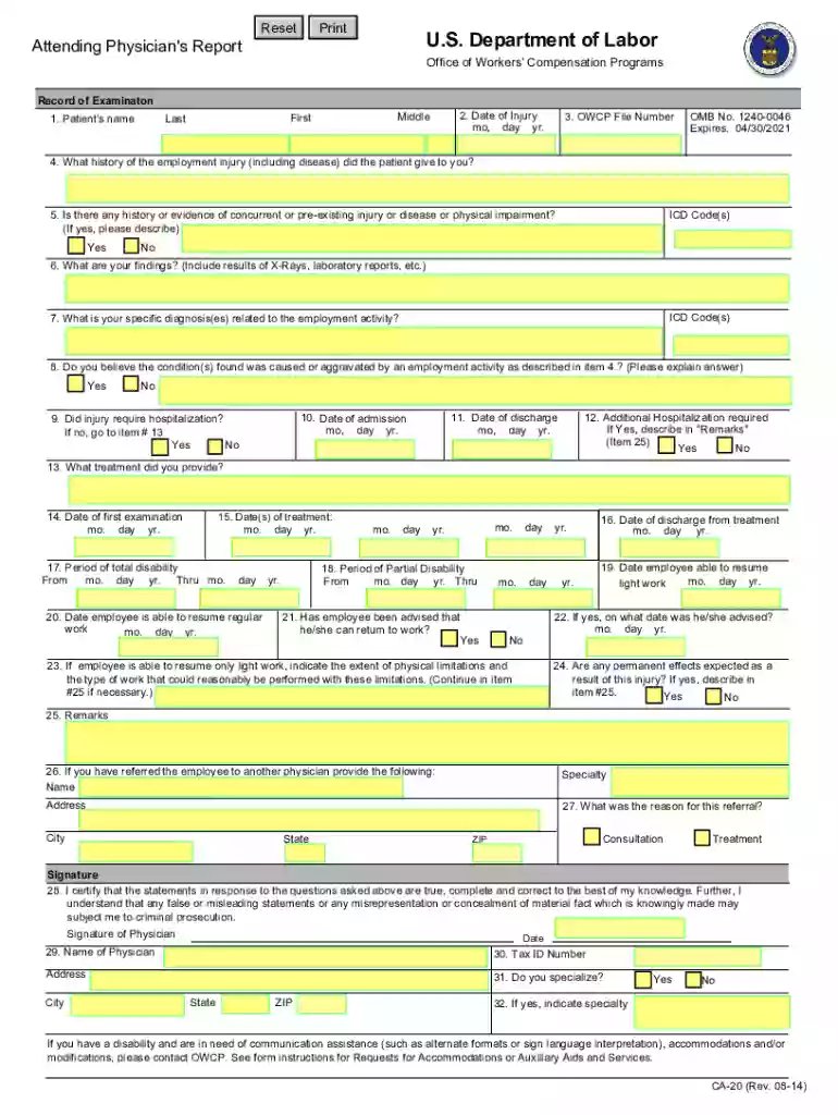 department of labor ca 17 Preview on Page 1