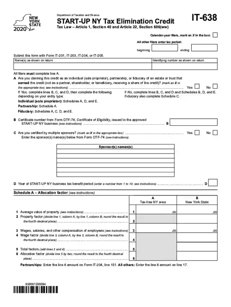 2020 638 fillable Preview on Page 1